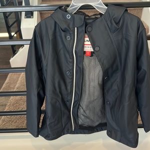 Kids Hunter rain jacket, navy blue